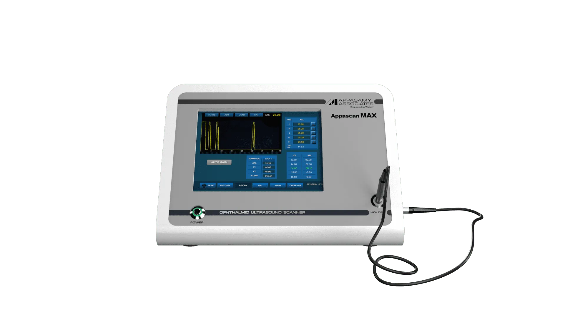 Scan Oftalmik Ultrasəs Skaneri Model: Appascan Max