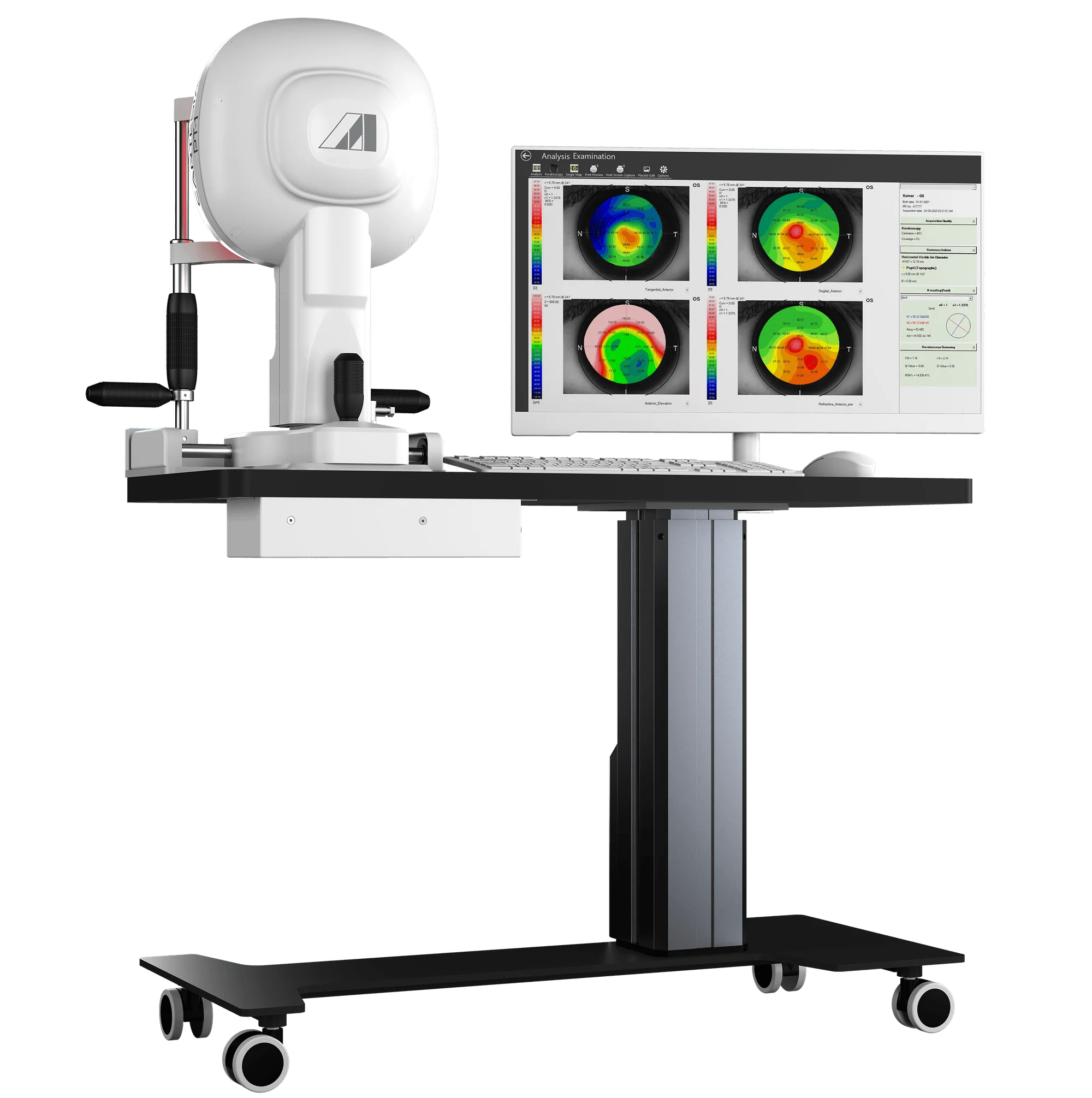 CORNEAL TOPOGRAPHER Model: Name : Cartesia Model Number: PT-1