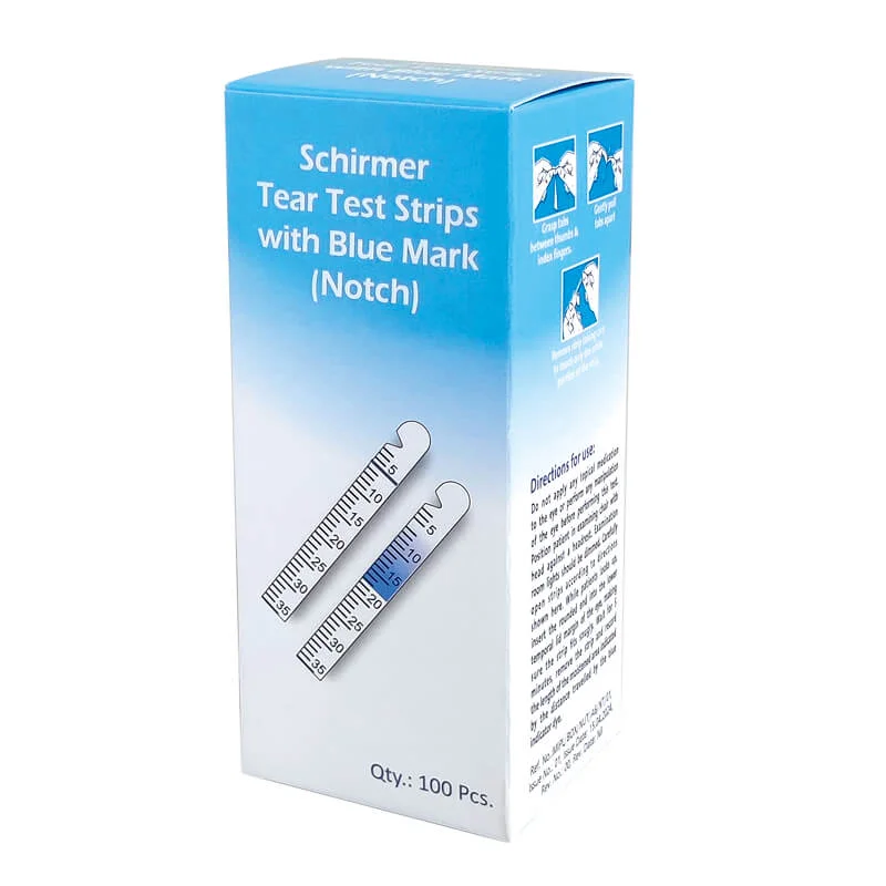 Schirmer Tear Test Strips with Blue Mark (Notch) — şəkil 1