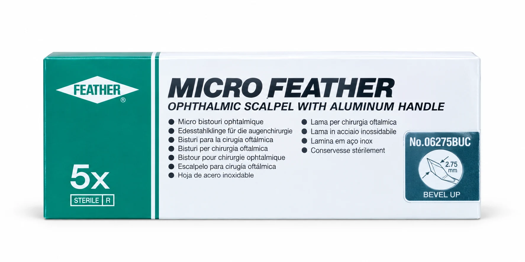 Feather 06275BUC — keratom 2,75 mm