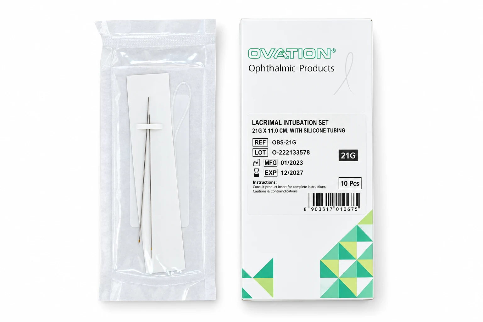 Ovation OBS-21G — gözyaşı yolu intubasiya dəsti