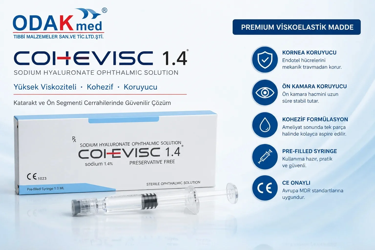 COHEVISC 1.4 Pack : 1ml Pack — şəkil 3