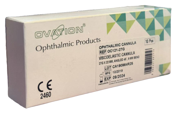 Ophtalmic viskoelastic canula
