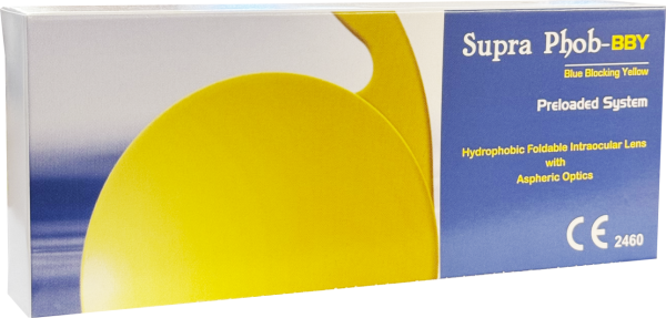 Supra Phob-BBY Hydrophobic Foldable Lens Proleded