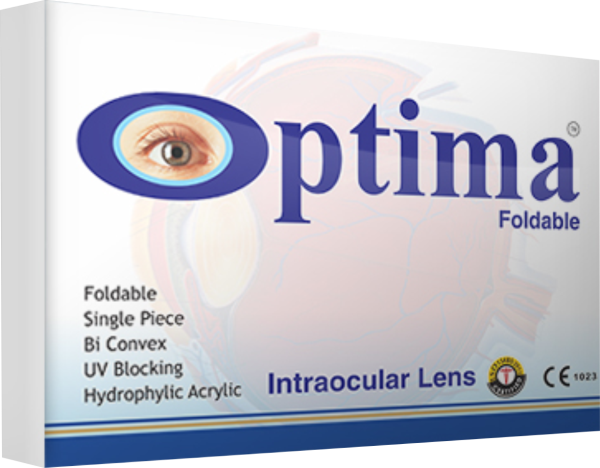Optima Clear - Hydrophilic Aspheric Foldable Intraocular Lens - SAF 6125SQ